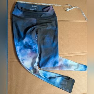Oraki Watercolor Print Leggings